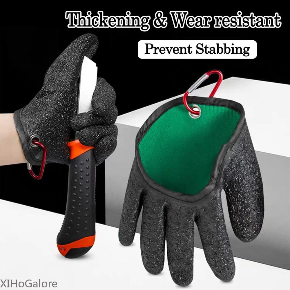 Heavy Duty Anti Slip Puncture  - Fishing Gloves review and price