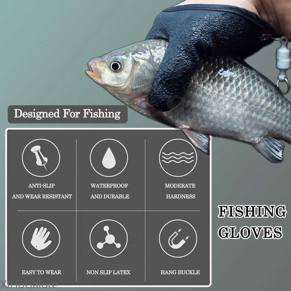 Heavy Duty Anti Slip Puncture  - Fishing Gloves review and price