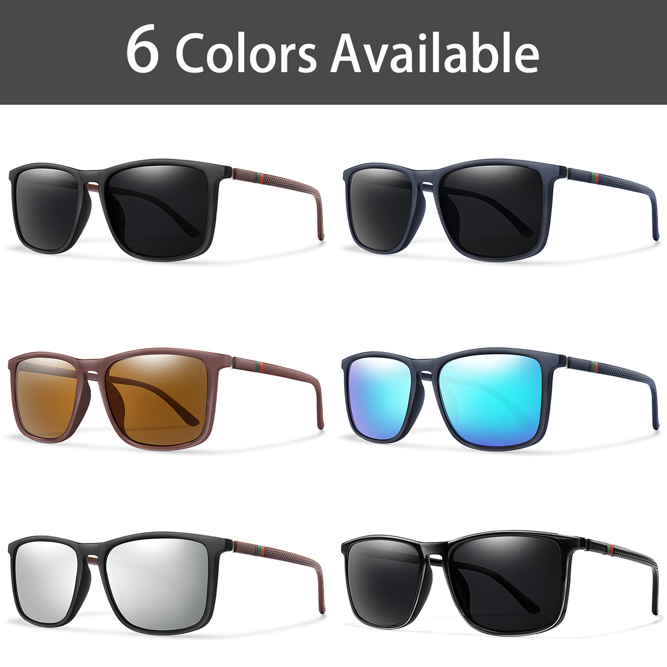 Luxury Square Polarized Cyclin - Fishing Sunglasses Polarized review and price