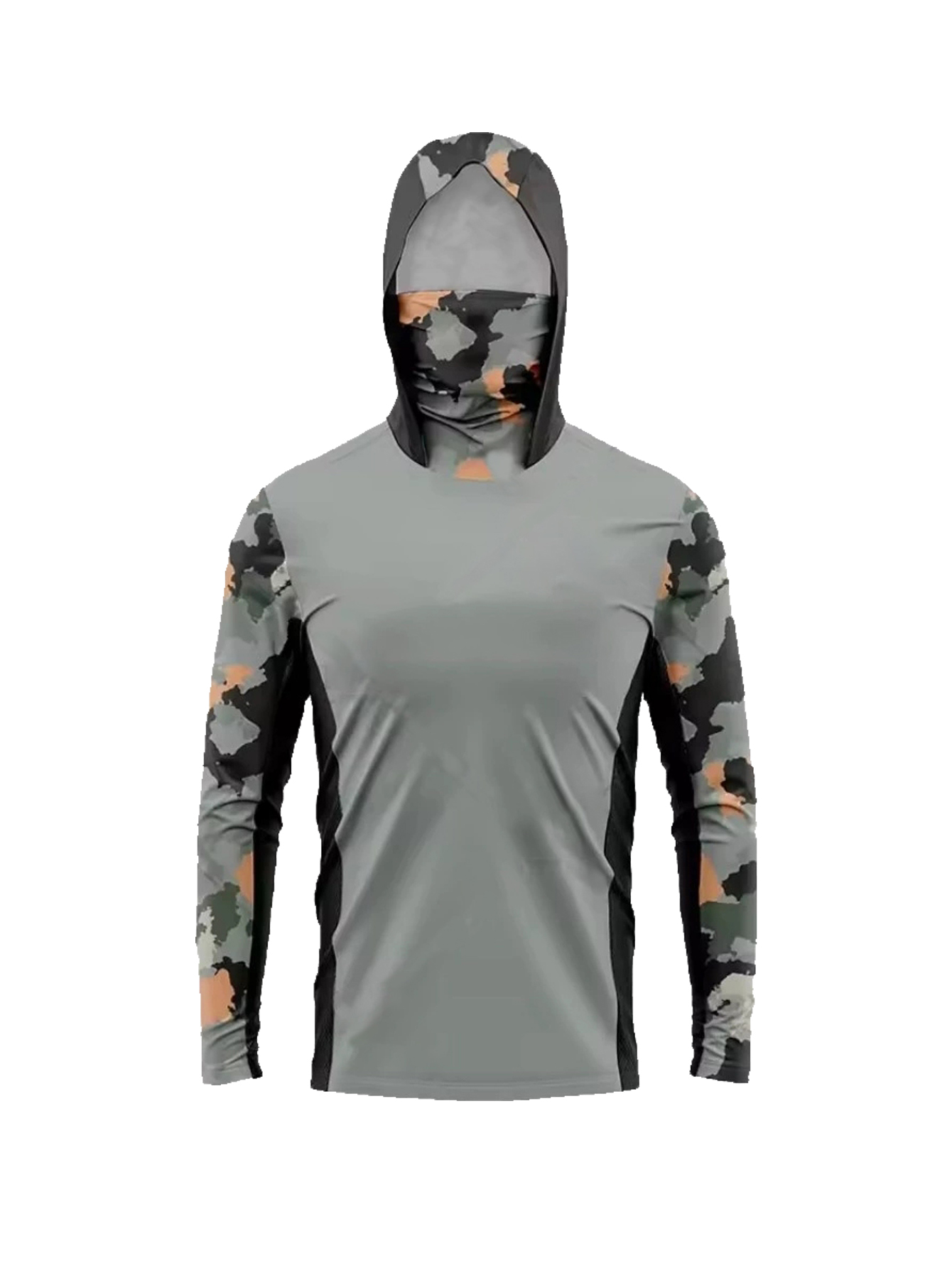 Reef Ocean Camo Men Fishing Ho - Fishing Shirt Uv Protection review and price