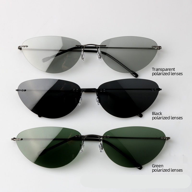 Fashion Rimless Sunglasses, Ca - Fishing Sunglasses Polarized review and price