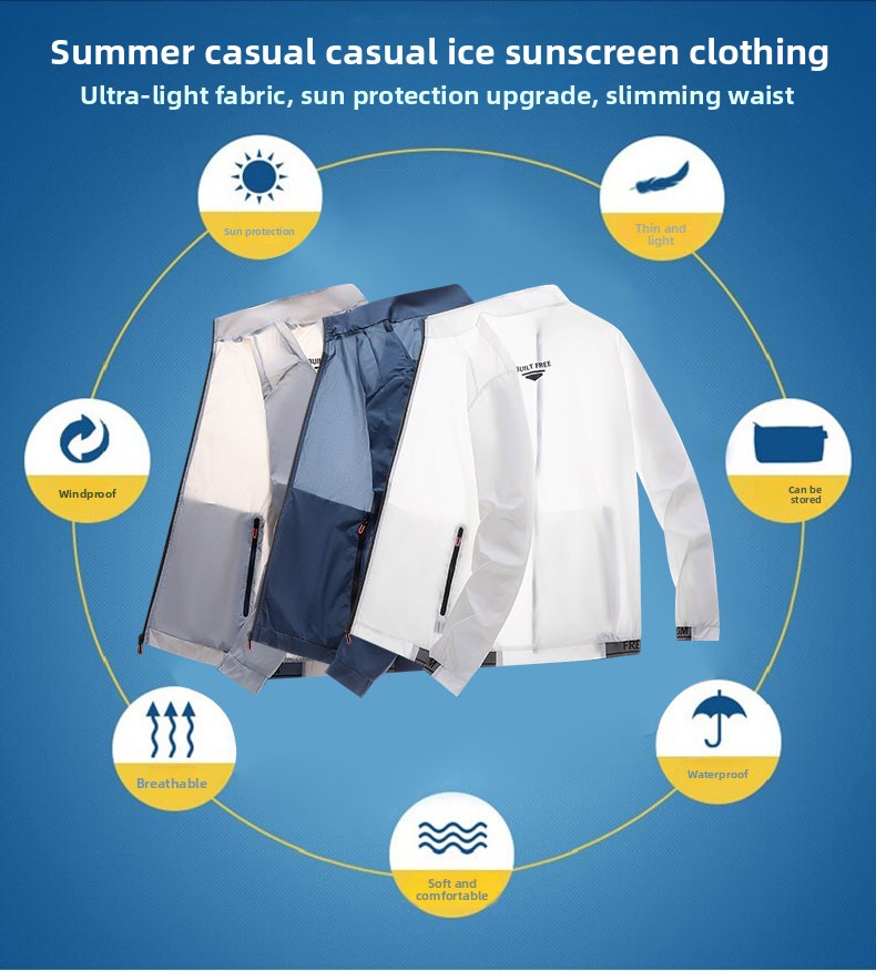 Quick Dry Sunscreen Hiking Ski - Fishing Jacket Waterproof review and price