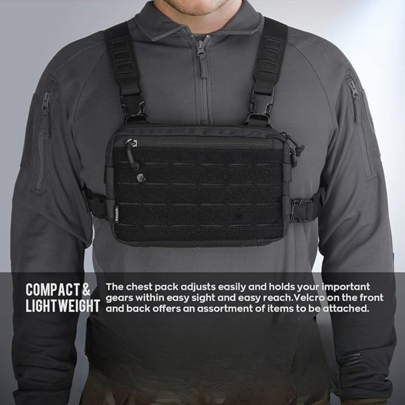 Chest Bag for Men, Fishing Lur - Fishing Vest review and price