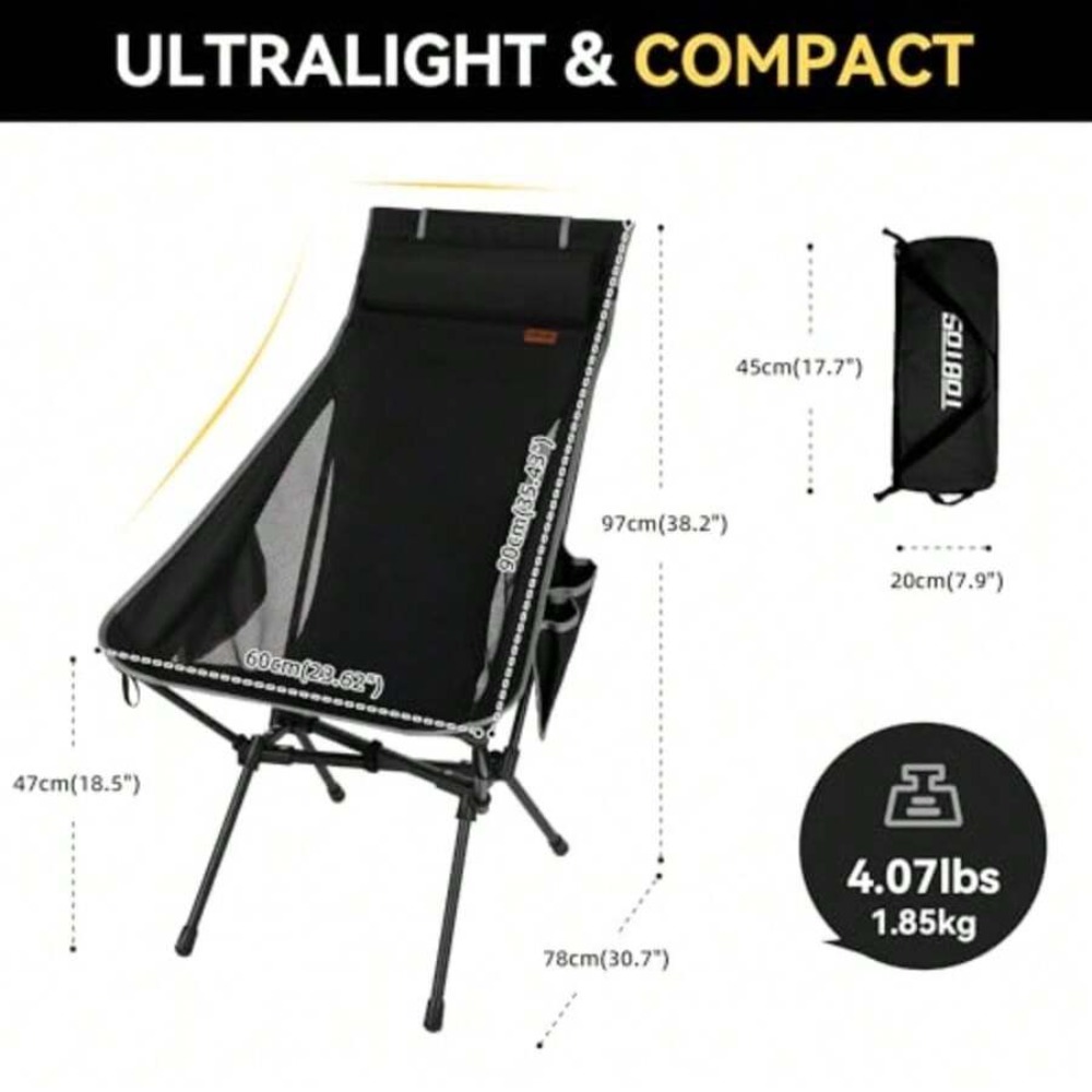 Ultralight Folding Camping Cha - Fishing Backpack review and price