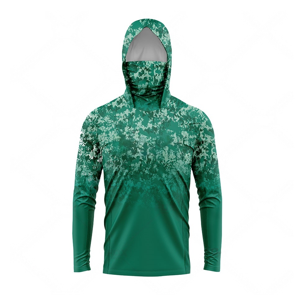 MALFC Fishing Apparel Men Hood - Fishing Shirt Uv Protection review and price
