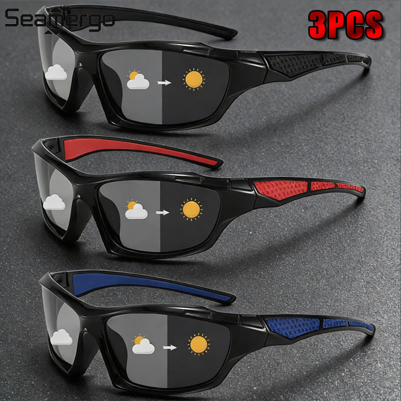 SEAMERGO 3/5PCS Sports Photoch - Fishing Sunglasses Polarized review and price